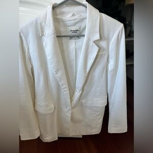 White blazer